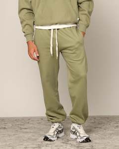 Mens Carre Bottoms Trackpant: Carré Blanc Sweatpants Military