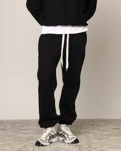 Mens Carre Bottoms Trackpant: Carré Blanc Sweatpants Black
