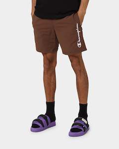 Champion Bottoms Beach Short: Champion LFS Nylon Shorts Coco Loco/White