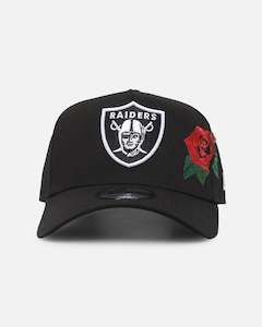 What They Copped Gunna: New Era Las Vegas Raiders 'Rose Emblem' 9FORTY A-Frame Snapback Black
