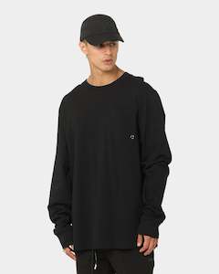 Mens Pyra: PYRA Cloud Long-Sleeve T-Shirt Black