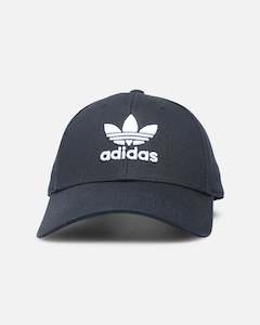 Womens Sale Headwear: Adidas Baseball Classic Trefoil Strapback Black/White