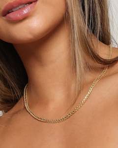 House Of Auric Franco 2.8mm 18" Chain 18k Gold Vermeil