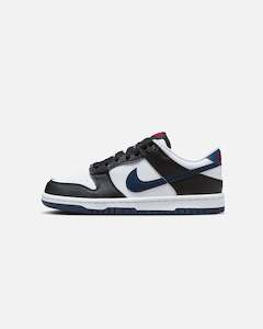 All Kids: Nike Kids' Dunk Low (GS) Black/Navy
