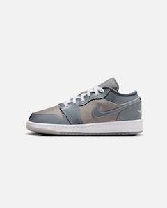 Jordan Kids' Air Jordan 1 Low SE (GS) Medium Grey