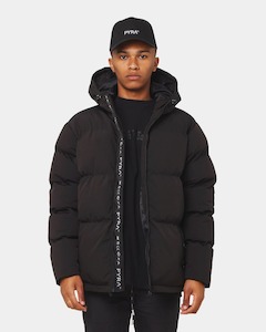 Mens Pyra: PYRA Alpine Puffa Jacket Black