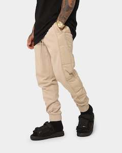 Mens Saint Morta Bottoms Trackpant: Saint Morta Hybrid Sweatpants Stone