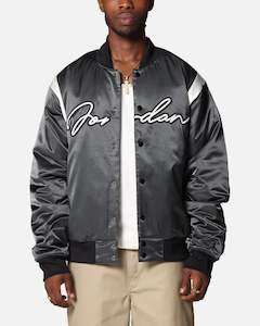 Jordan Tops Jacket: Jordan Jumpman MVP Varsity Jacket Off Noir/Sail