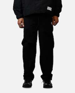 Mens Carre Bottoms Jogger: Carre Sprint Panelled Nylon Joggers Black