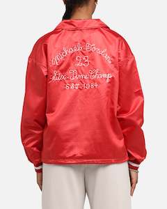 Jordan Tops Jacket: Jordan Women's Coaches Jacket Varsity Red