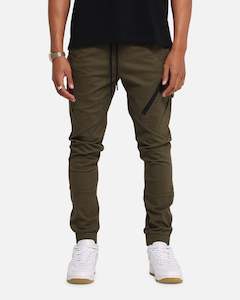 Carre Evolution Cargo Joggers Olive Green