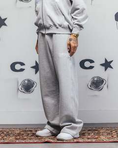 Carre Grit Trackpants Grey Marle
