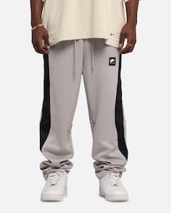 Mens Nike Bottoms Trackpant: Nike Air Poly-Knit Track Pants Grey/Black