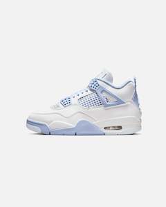 Womens Jordan: Jordan Women's Air Jordan 4 Retro "Aluminum" White/Aluminum Blue