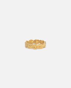 Saint Morta Infinity Ring Gold