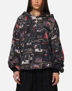 Jordan Brooklyn Fleece Printed Hoodie Black/Sail