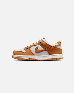 Kids New Arrivals: Nike Kids' Dunk Low SE (GS) Vast Grey/Desert Ochre/White