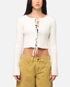 Knitwear: XXIII Women's Olympia Knit Jumper Off White