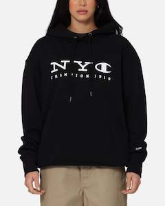 Champion Hoodie: Champion Rochester Graphic Hoodie Black