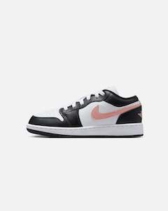 Kids Jordan: Jordan Kids' Air Jordan 1 Low (GS) White/Pink
