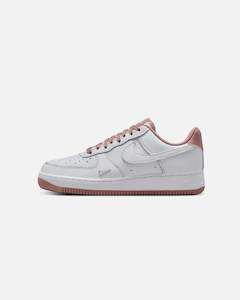 Nike Women's Air Force 1 '07 "Mini Jewel" White/Pink