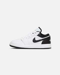 Air Jordan 1: Jordan Kids' Air Jordan 1 Low (GS) White/Black