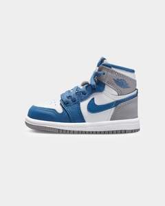 Gifts For Kids: Jordan Infants' Air Jordan 1 Retro High OG (TD) "True Blue" True Blue/White