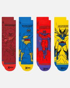 Stance Marvel X-Men Crew Socks Box Set Multi