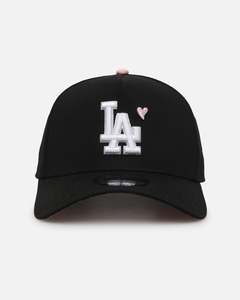 New Era Los Angeles Dodgers 'Pink Satin Hearts 2.0' 9FORTY A-Frame Sna&hellip;