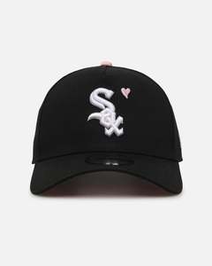 New Era Chicago White Sox 'Pink Satin Hearts 2.0' 9FORTY A-Frame Snapb&hellip;