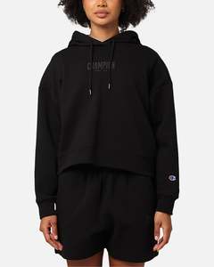 Champion Hoodie: Champion Women's Rochester Base Hoodie Black