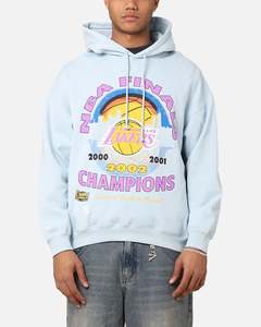 Hoodies: Mitchell & Ness Los Angeles Lakers Finals Champion Hoodie Light Blue
