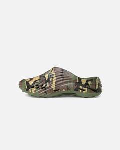 Slides: Crocs Echo Camo Wave Army Green