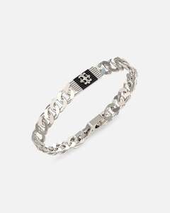 Guess Mainline Rebel Moon 9mm Tag Bracelet Steel