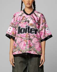 Loiter Training Jersey Pink Camo