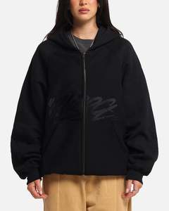 Carre Grit Hoodie Black