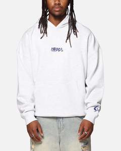 All Sale Tops: Carre Graffiti Logo Hoodie Grey Marle