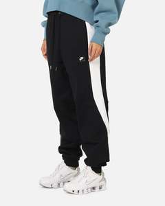 Womens Sale Bottoms: Nike Air Fleece Joggers Black/White/Black