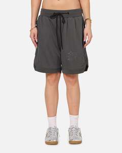 Saint Morta Bottoms Basketball Shorts: Saint Morta Crested Wing Basketball Shorts Grey