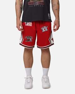 Mitchell & Ness Chicago Bulls 'UNC To Chicago' Champions Shorts Red