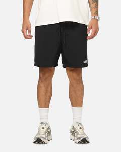 Carre Static Beach Shorts Black