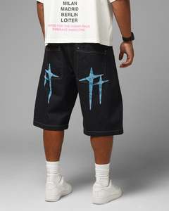 Loiter Star Born Camo Jorts Indigo