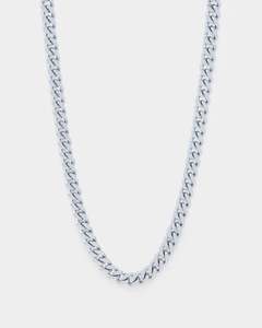 Saint Morta 5mm Cuban Chain White Gold