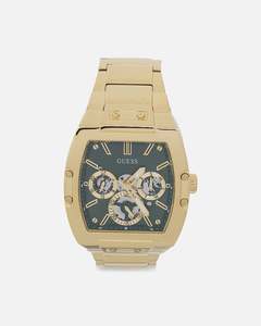 Gifts For Him: Guess Mainline Phoenix Watch Gold