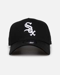 Gifts For Him: New Era Chicago White Sox 'Black/White' 9FORTY A-Frame Snapback Black/White