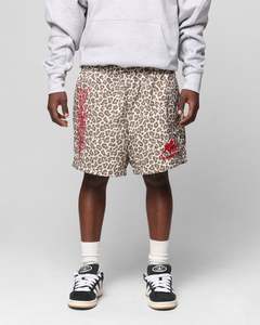 Mens Back Catalogue Bottoms: Loiter Cyber Beach Shorts Snow Leopard