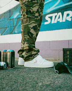 Mens Sale Footwear: Starter S5 Low White/White