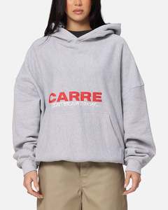 Carre Handdrawn Hoodie Light Marle