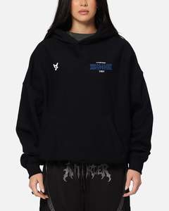 The Anti Order Freedom Boxy Hoodie Black