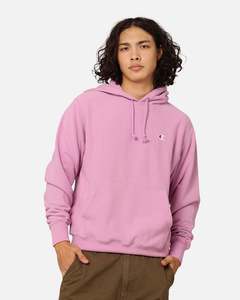 Champion Hoodie: Champion Reverse Weave French Terry Hoodie Mauve